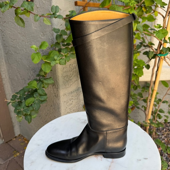 SOLD Hermes Leather Tall Jumping Kelly Riding Boots - Picture 7 of 16